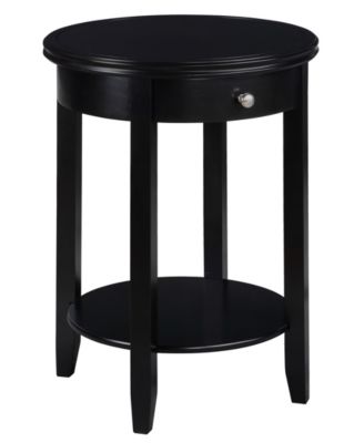 18.25" Rubber wood AH Baldwin End Table