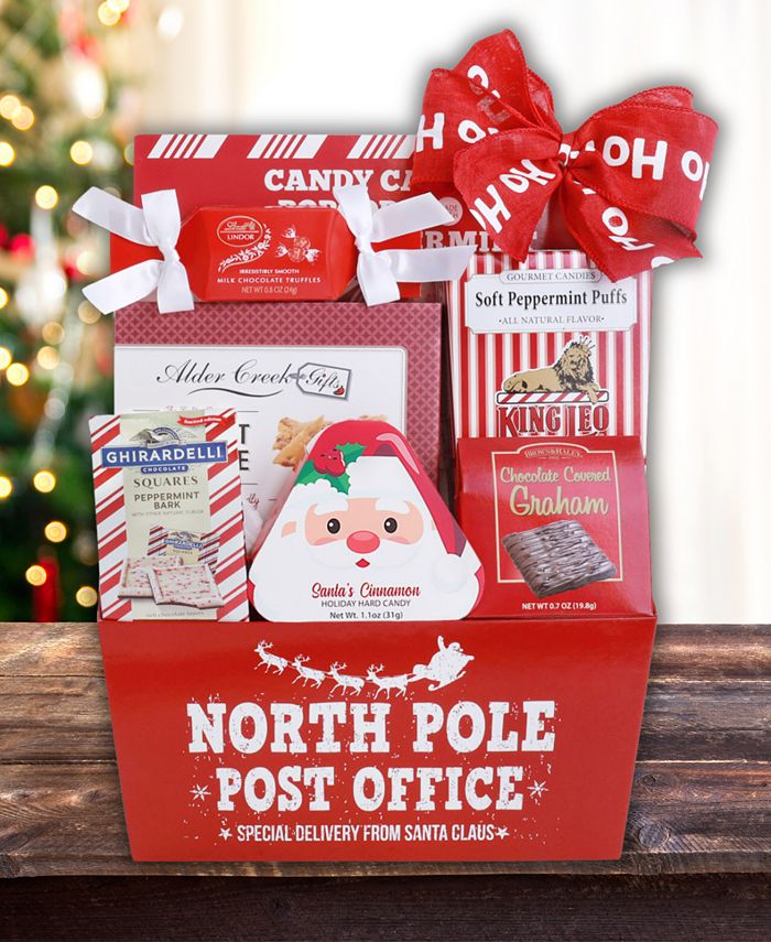 Alder Creek Gift Baskets North Pole Favorites Gift Basket Macy's