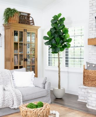 96" Artificial Fiddle Leaf Fig Tree