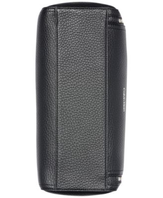 Garnet Triple Compartment Top Zipper Satchel