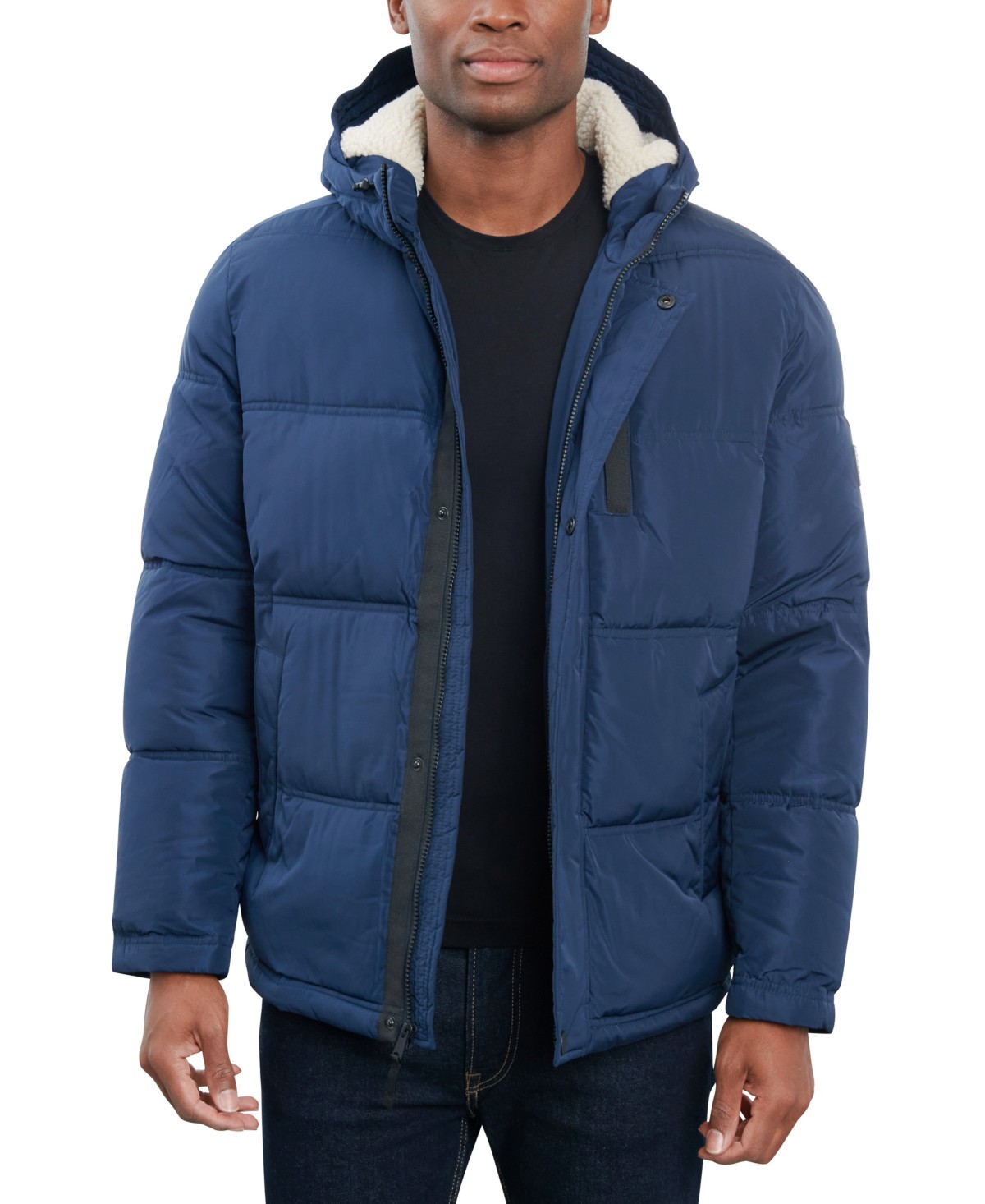 Мужские куртки Lucky Brand Men's Fleece-Lined Hooded Parka — фото 1