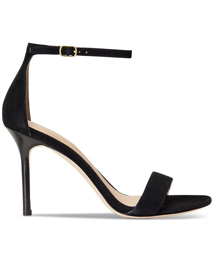 Lauren Ralph Lauren Women's Allie Ankle-Strap Dress Sandals - Macy's