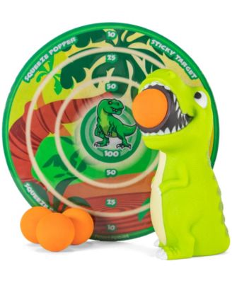 T-Rex Squeeze Popper with Sticky Target