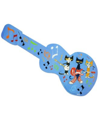 Pete The Cat 2-Sided Floor Puzzle Suitcase, 36 Pieces