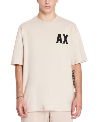 A|X Armani Exchange - Men's Oversized Short Sleeve Crewneck Logo T-Shirt