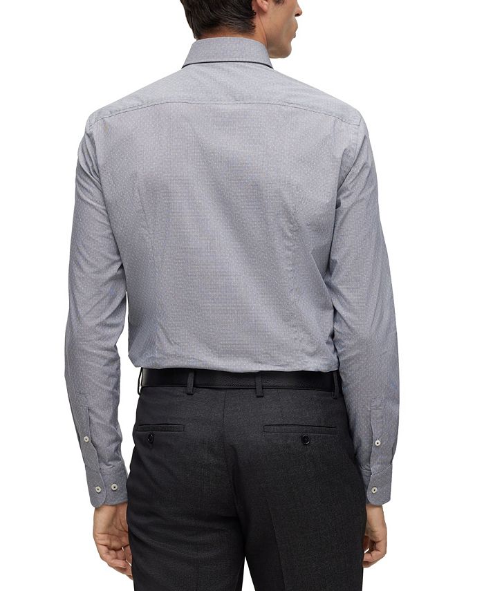 Hugo Boss Men's Easy-Iron Slim-Fit Shirt - Macy's