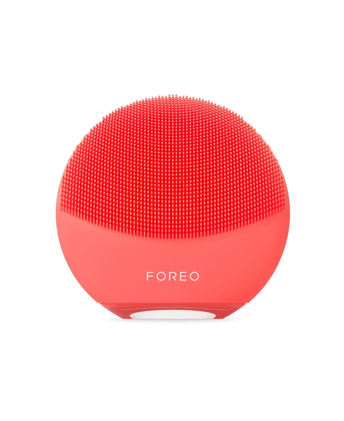 Foreo Luna 4 Mini Deep Cleansing Dual-sided Facial Cleansing Massager In Coral