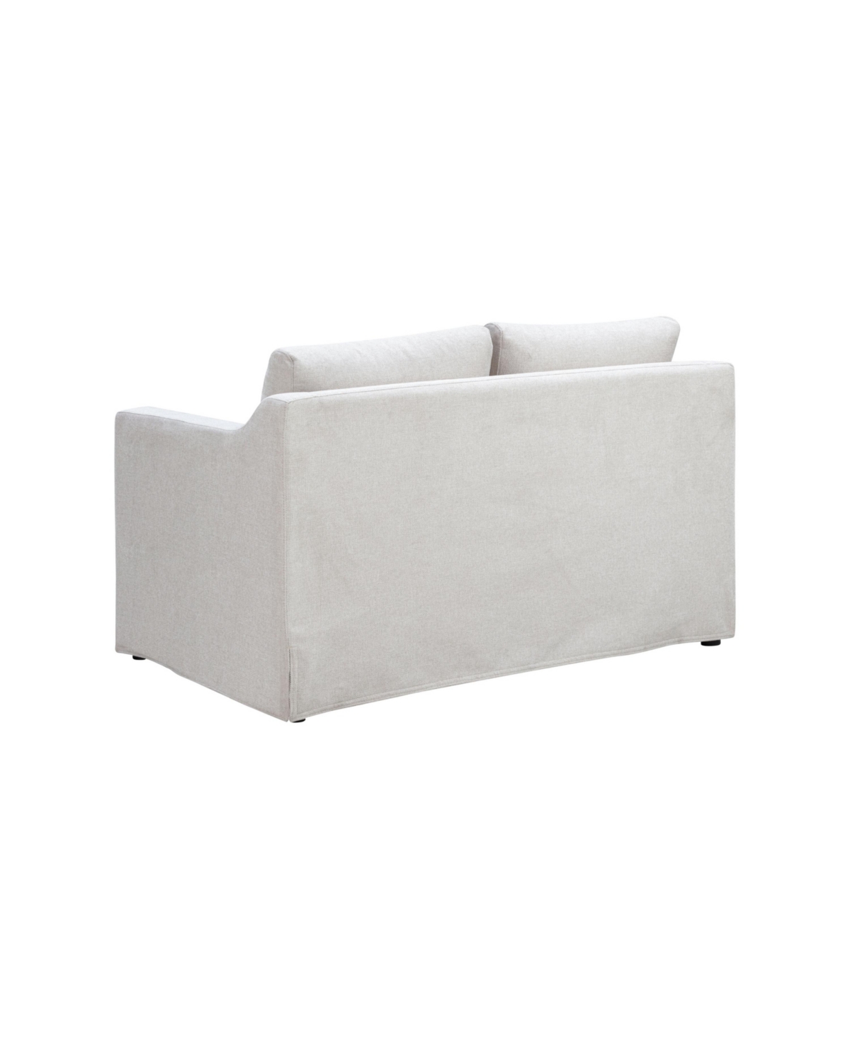 Shop Lifestyle Solutions 58" Polyester Raleigh Loveseat In Oatmeal