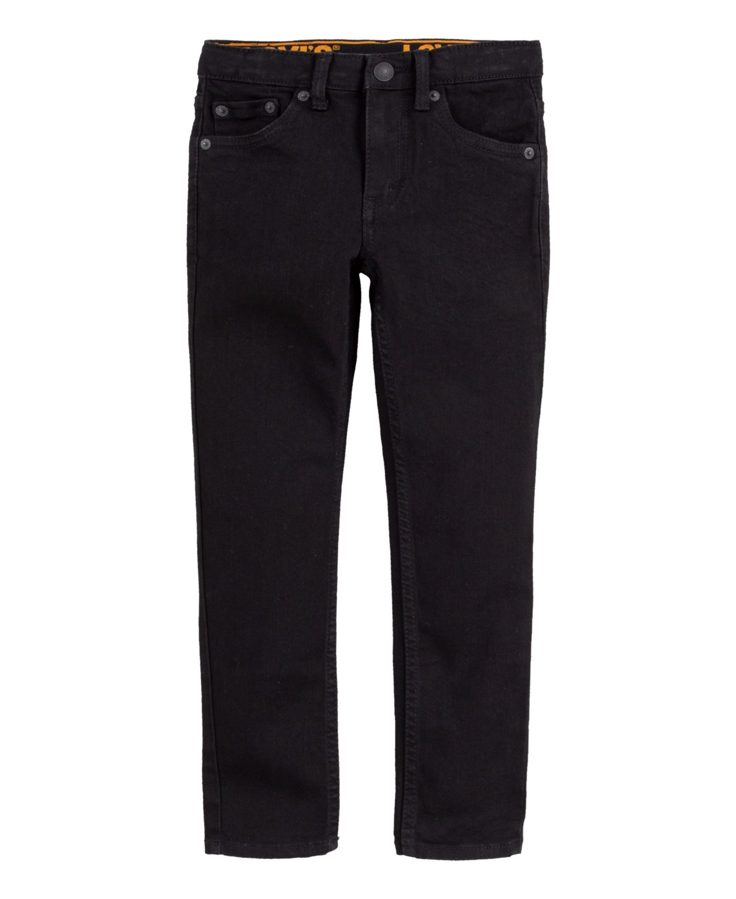 Джинсы Levi's 510 Skinny Fit Everyday Stretch Performance для мальчиков, цвет: Чёрный — фото 7