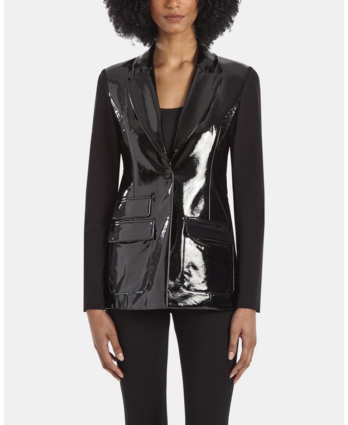 Capsule 121 Women's Faux Leather Dart Jacket Macy's
