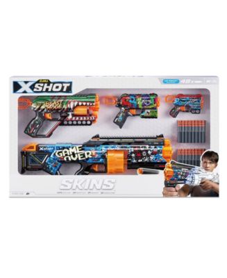 スキンブースターショットセット X-Shot Skins Last Stand Double Flux Combo Pack, Created for Macy's