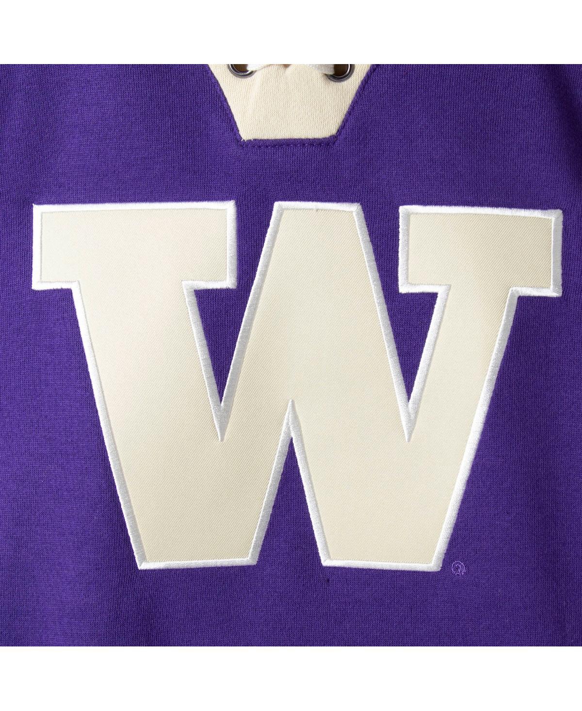 Colosseum Purple Washington Huskies 2.0 Lace-up Hoodie In Purple