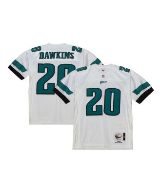 Men s Mitchell Ness Brian Dawkins White Philadelphia Eagles 1996 Authentic Jersey Macy s