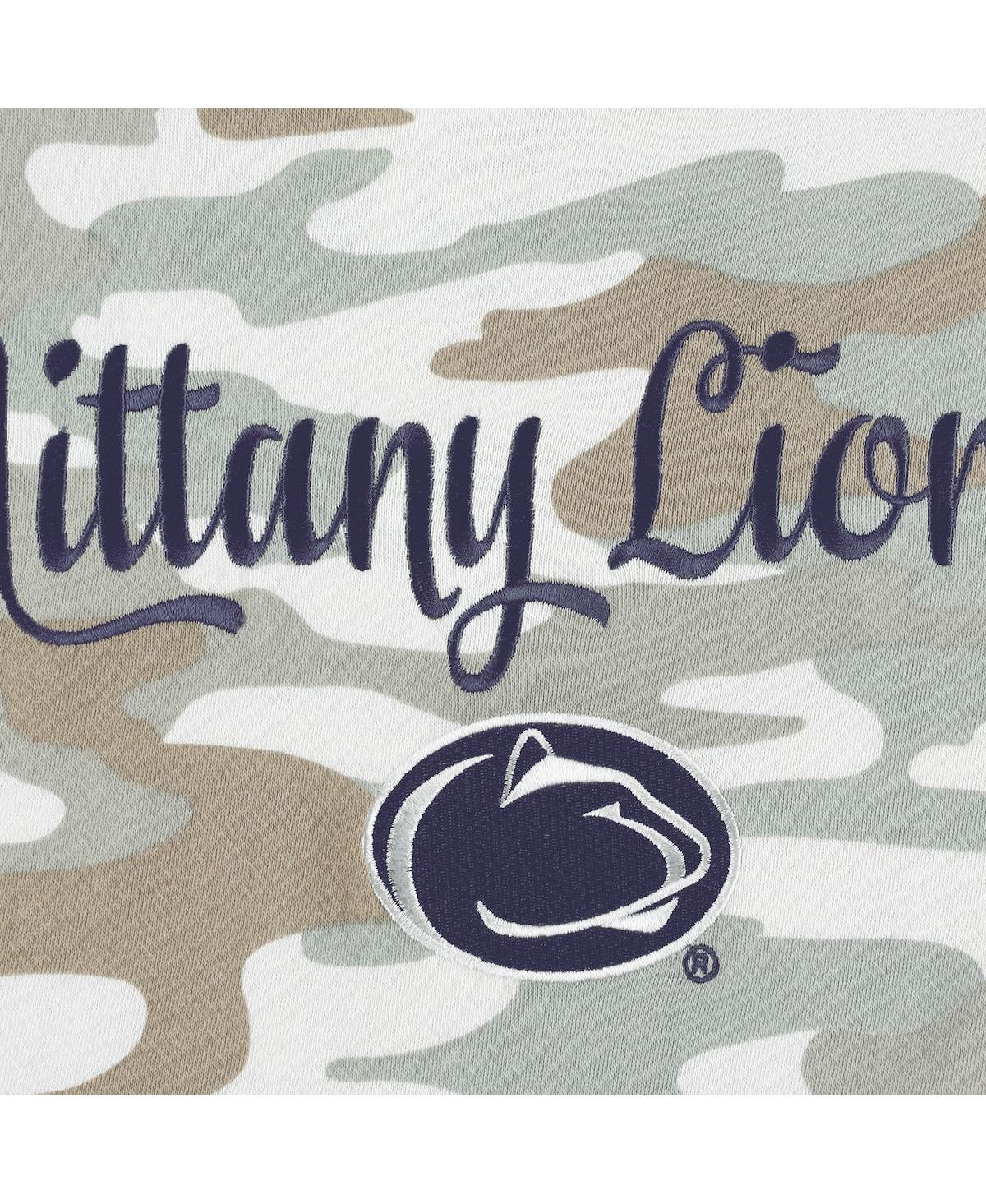 Shop Pressbox Women's  Camo Penn State Nittany Lions San Pablo Pullover Hoodie