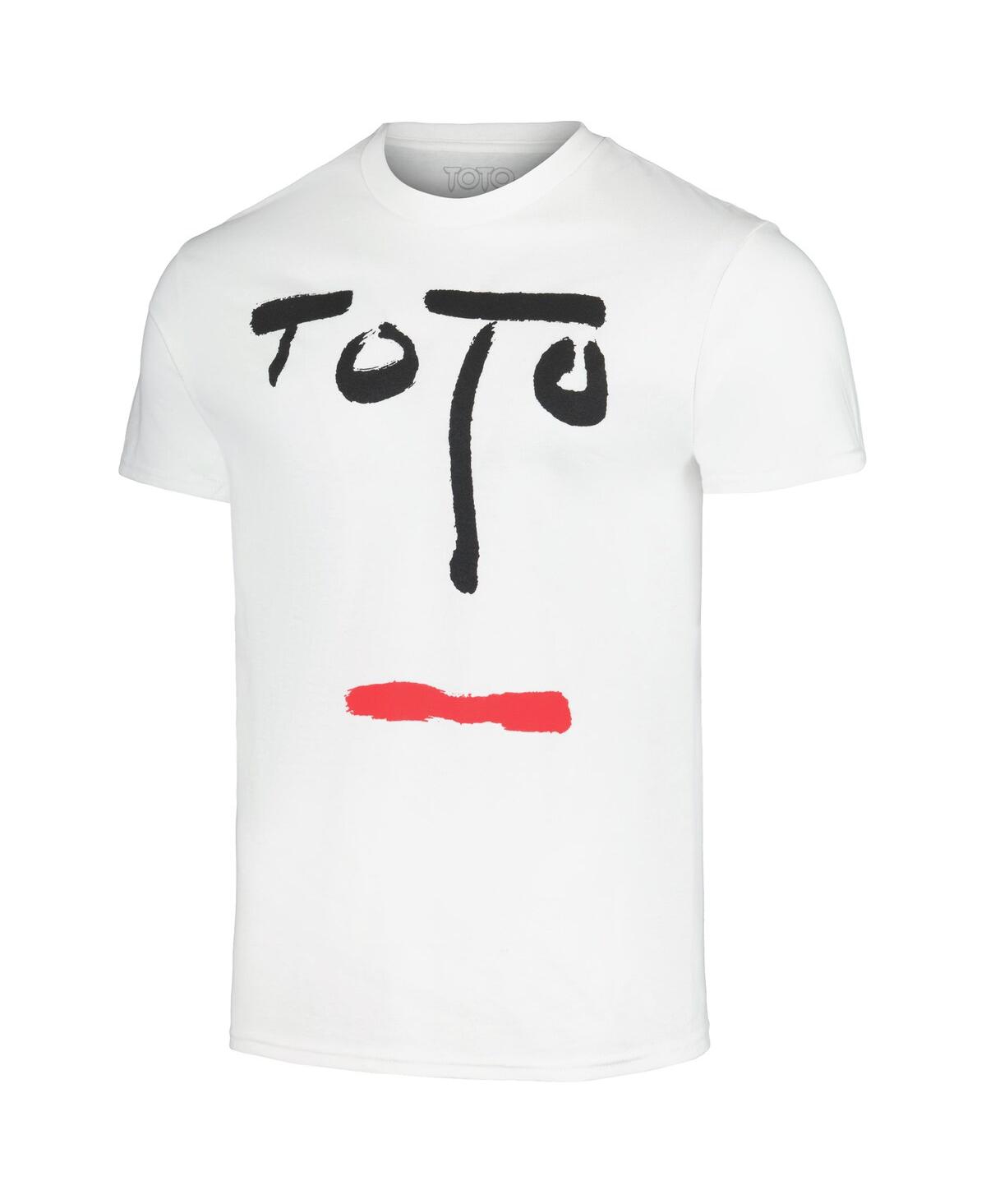 Shop Manhead Merch Men's  White Toto Turn Back Graphic T-shirt