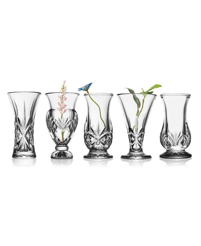 Godinger Dublin 5 Piece Bud Mini Vases Set Macy's