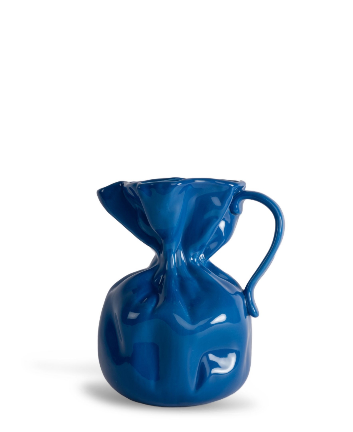 Byon By Widgeteer Vase Crumple In Blue