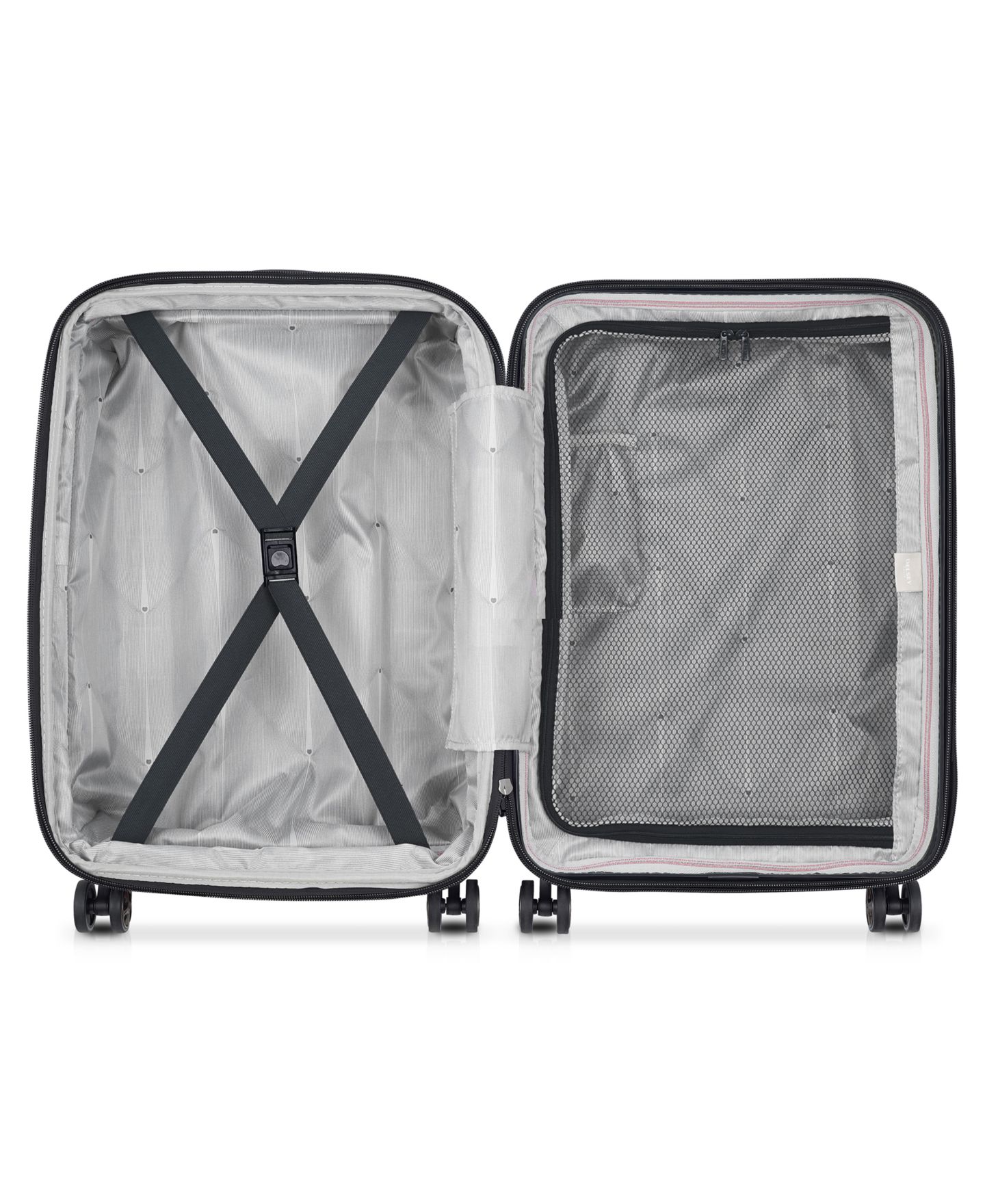 Чемодан Delsey Paris Delsey Shadow 5.0 Expandable 24" Check-in Spinner Luggage, цвет: Чёрный — фото 3