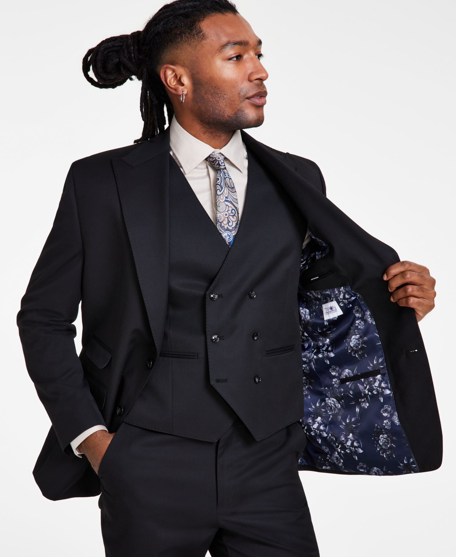 Men's Classic-Fit Solid Suit Jacket