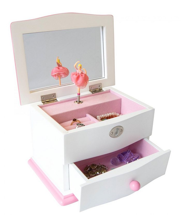 Mele & Co Wooden Musical Ballerina Jewelry Box, Katie Macy