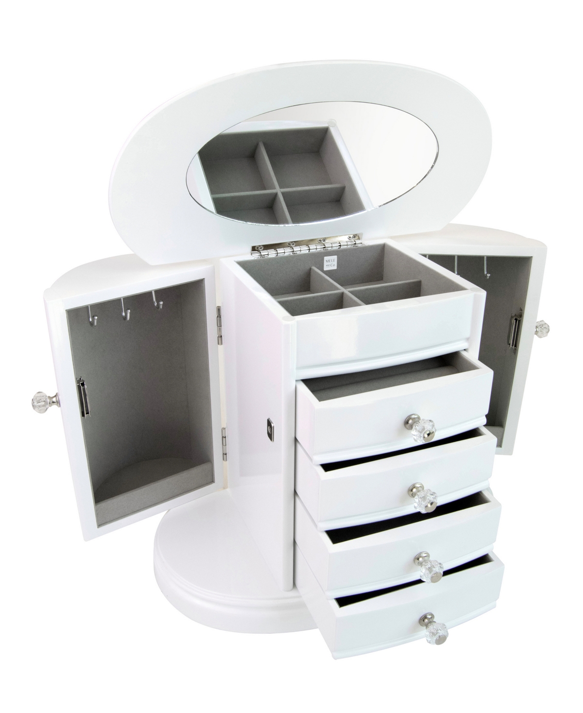 MELE & CO HELOISE WOODEN JEWELRY BOX