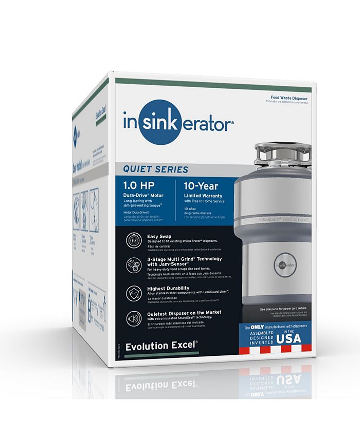 InSinkErator Evolution Excel Garbage Disposal, 1HP Macy's