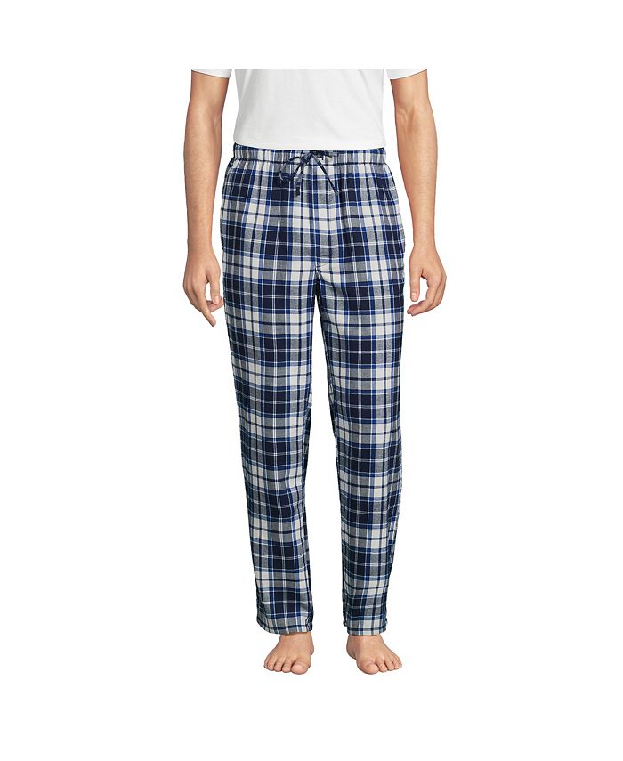 Lands' End Men's Flannel Pajama Pants Macy's