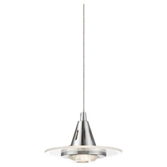 Possini Euro Design Menos Chrome Mini Pendant Lighting Fixture 6 1/4 ...
