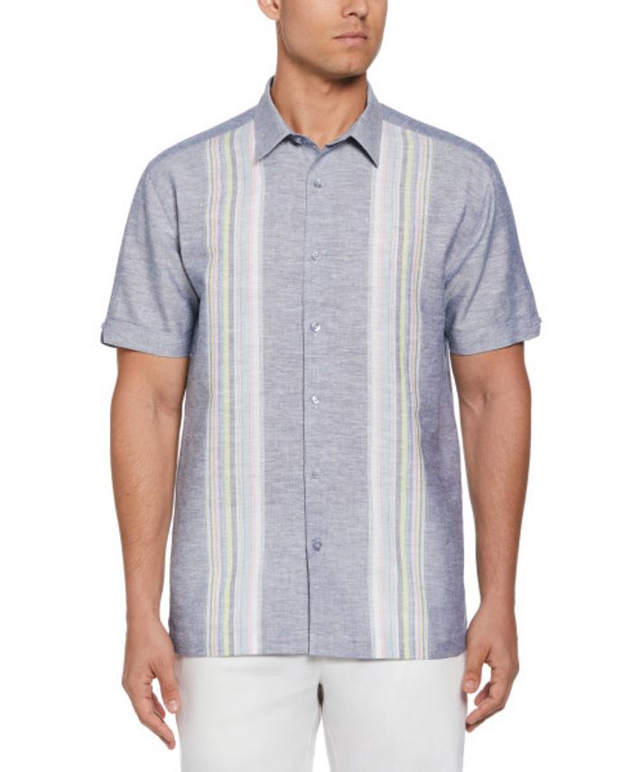 Cubavera Men's No-Button Polo Shirt - Macy's