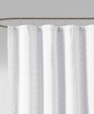 Metro Clipped Shower Curtain, 72" x  72"