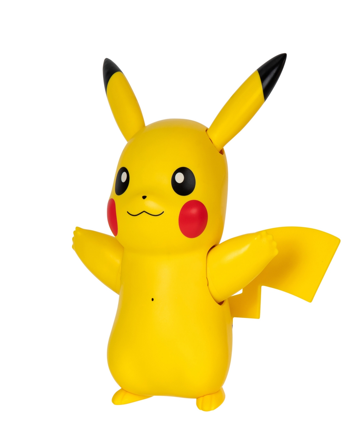 Shop Pokémon Pikachu Train And Play Deluxe Interactive Action Figure In Multi Color
