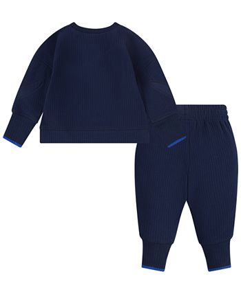 Nike Baby Boys and Girls Ready, Set Crew Top and Pants, 2 Piece