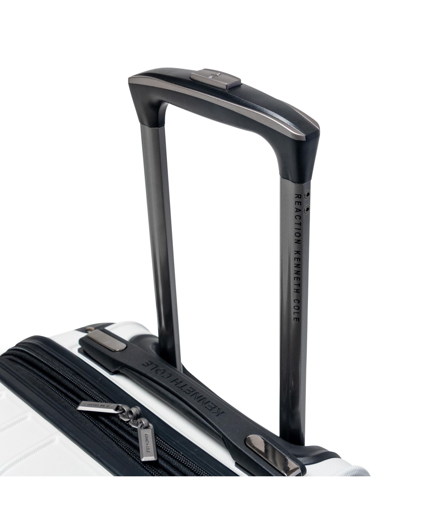 Чемодан Kenneth Cole Reaction Flying Axis 20" Hardside Expandable Carry-on Luggage, цвет: Кокосовый белый — фото 13