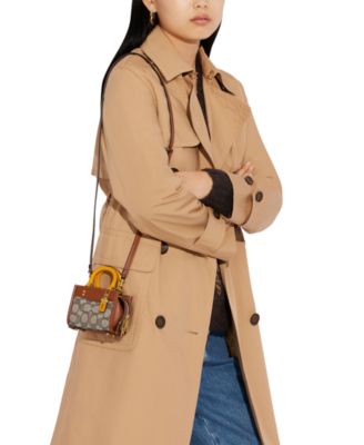 COACH Signature Textile Jacquard Micro Rogue
