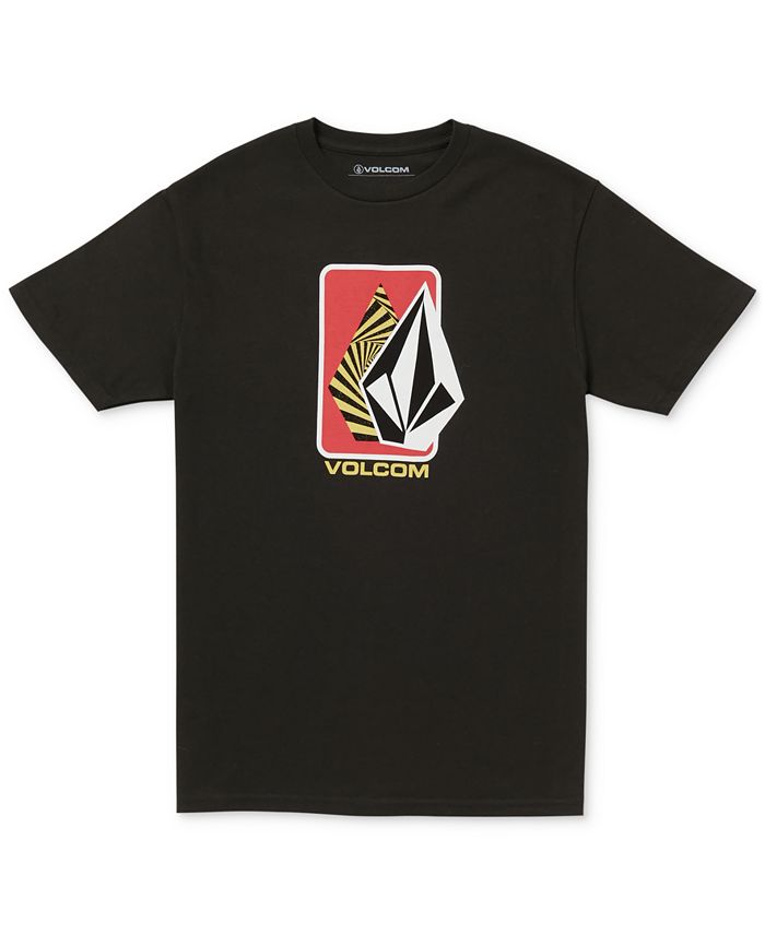 Volcom Big Boys Ramp Stone Geo Cotton Short Sleeve Graphic T shirt