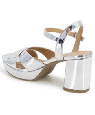 Reeva Criss-Cross Platform Sandals