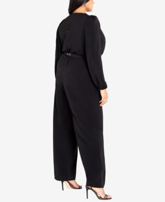 Plus Size Avah Wide Leg Jumpsuit