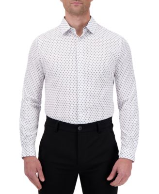 C-LAB NYC - Men's Slim-Fit Motif-Print Dress Shirt