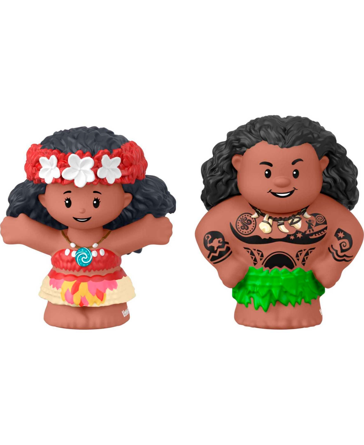 Fisher Price Little People Disney Princess Moana Toys, Moana Maui's Canoe, Toddler Toys In Multi-color