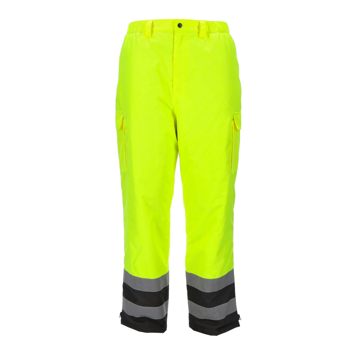 RefrigiWear Big & Tall Hi Vis Insulated Waterproof Comfort Stretch Work Pants