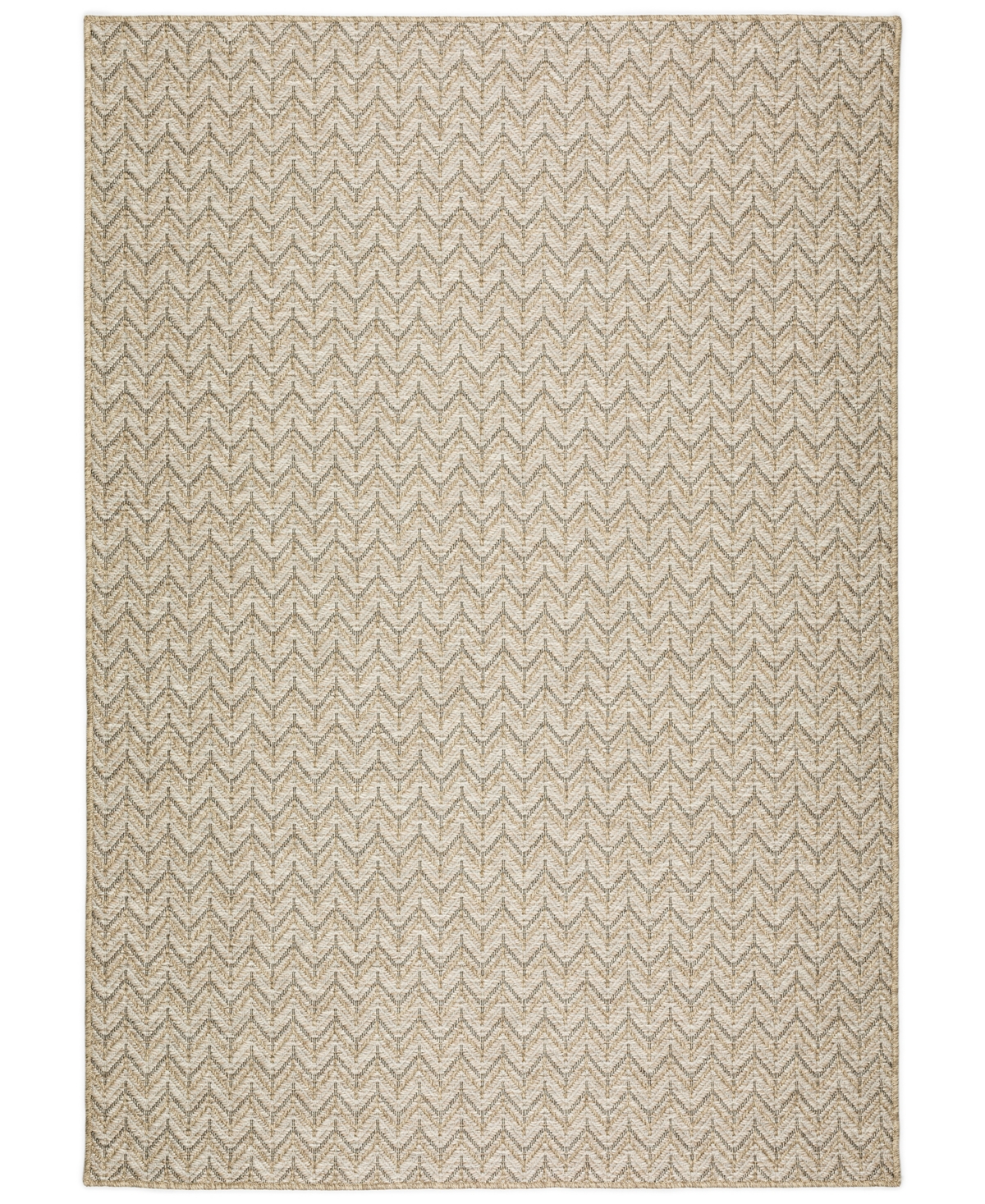 D Style Nusa Outdoor Nsa1 1'8" X 2'6" Area Rug In Beige