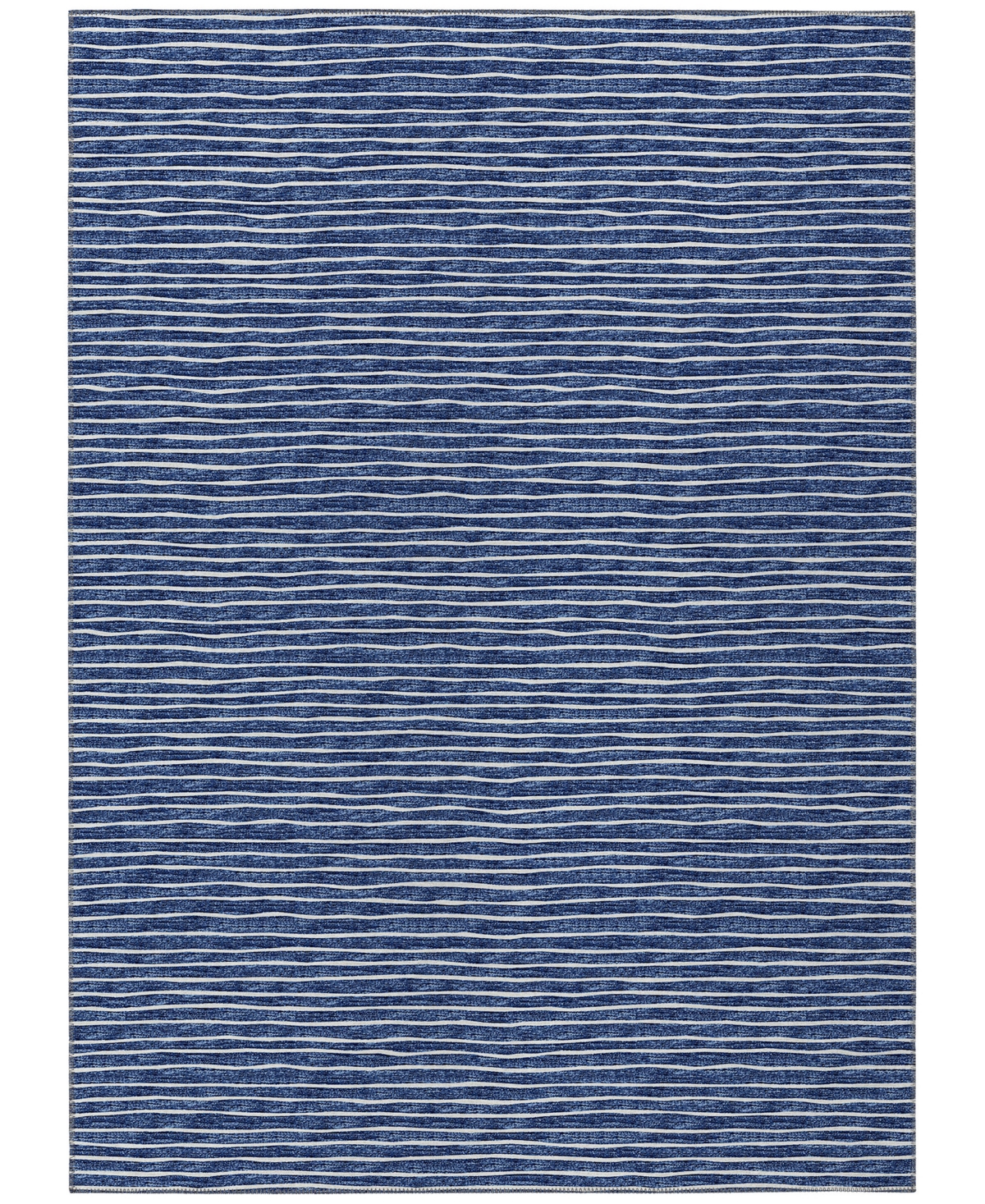 D Style Gatton Washable GTN1 10' x 14' Area Rug - Navy