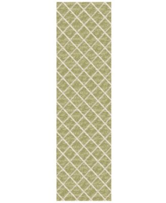 York Washable YO1 2'3" x 12' Runner Area Rug