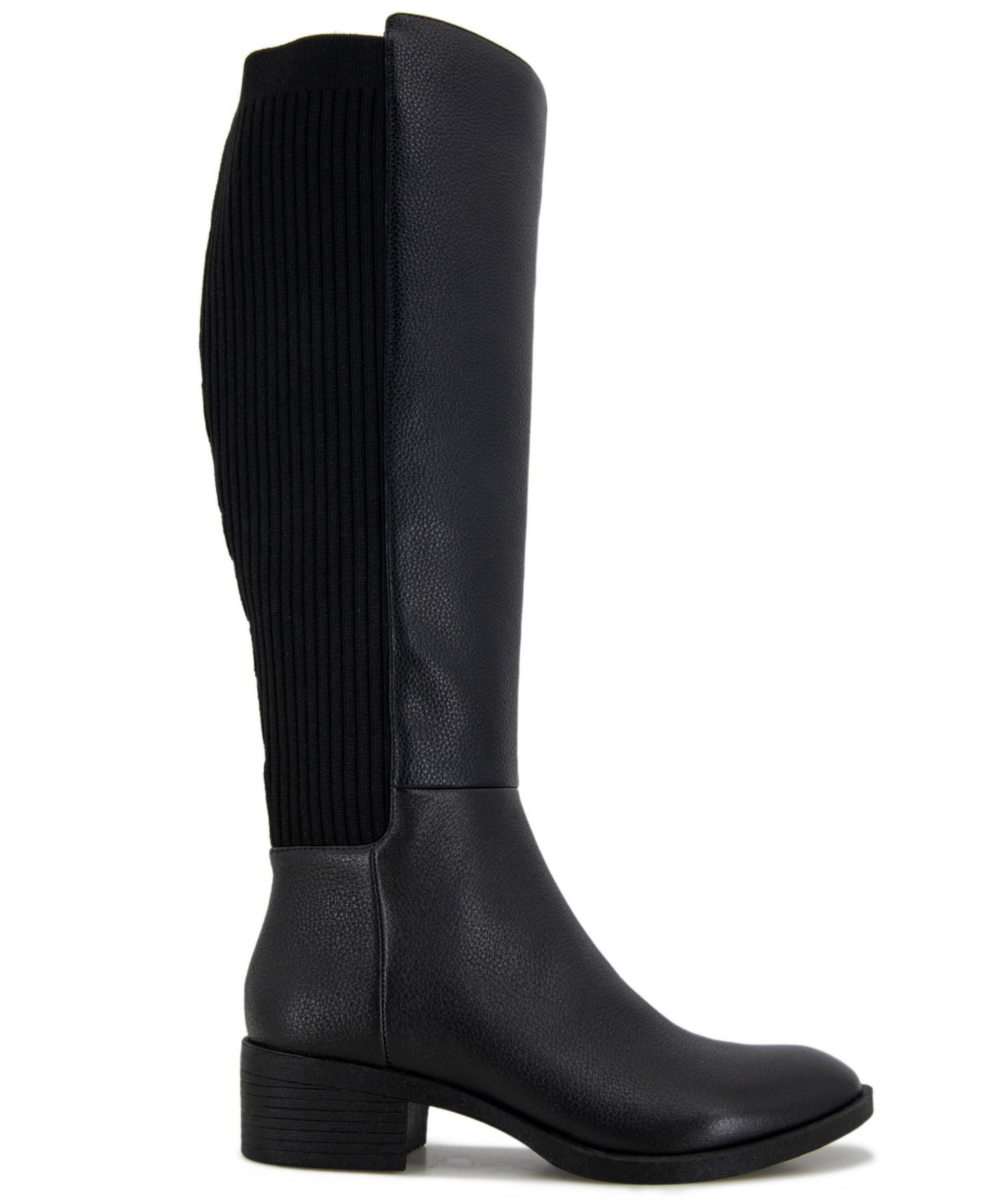 Женские ботинки Kenneth Cole New York Levon Wide Shaft Tall Knee High - Extended Widths, цвет: Чёрный — фото 2