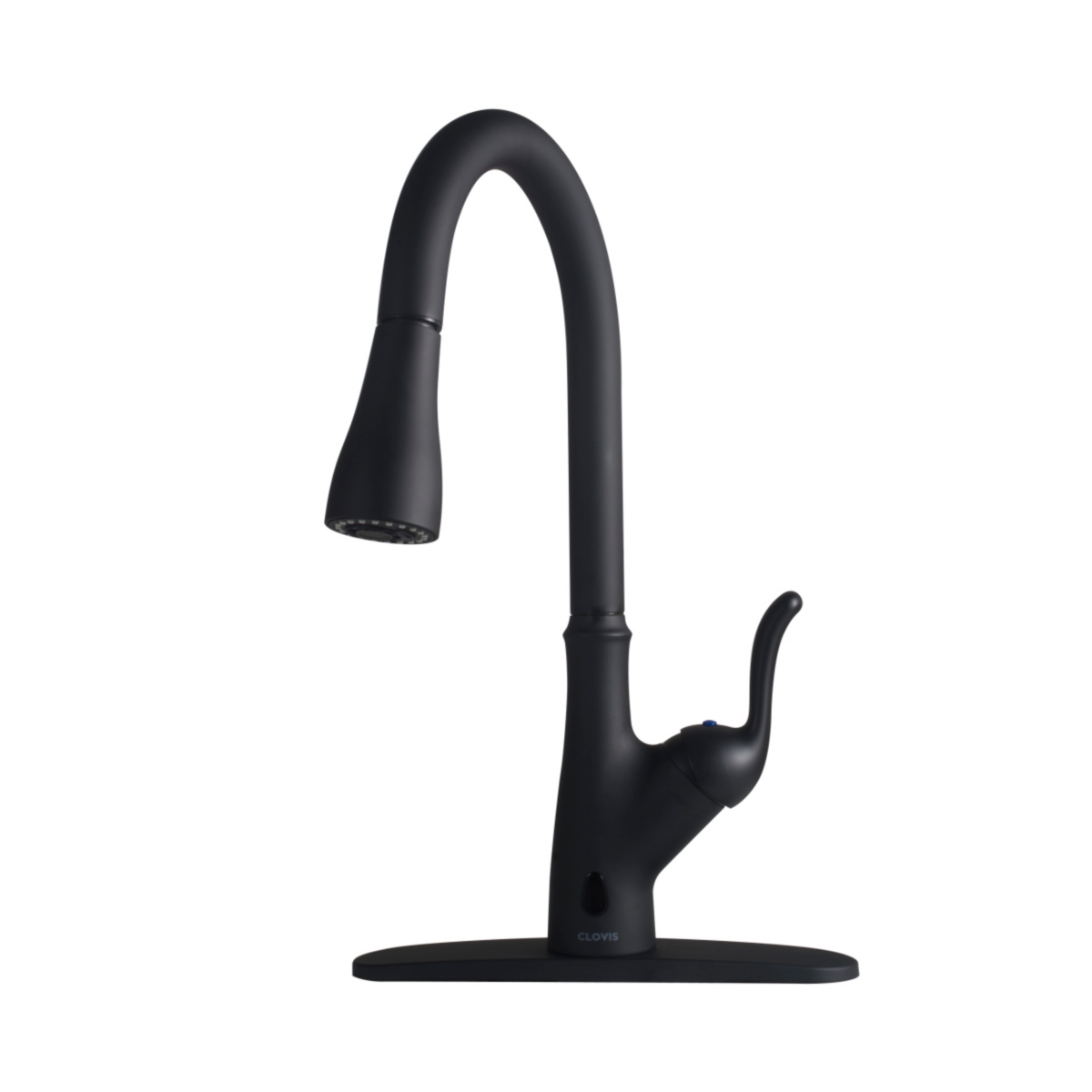 Pull Down Touchless Single Handle Kitchen Faucet - Black