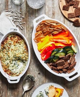 Ceramic 2-Piece Oval Baking Dish Set