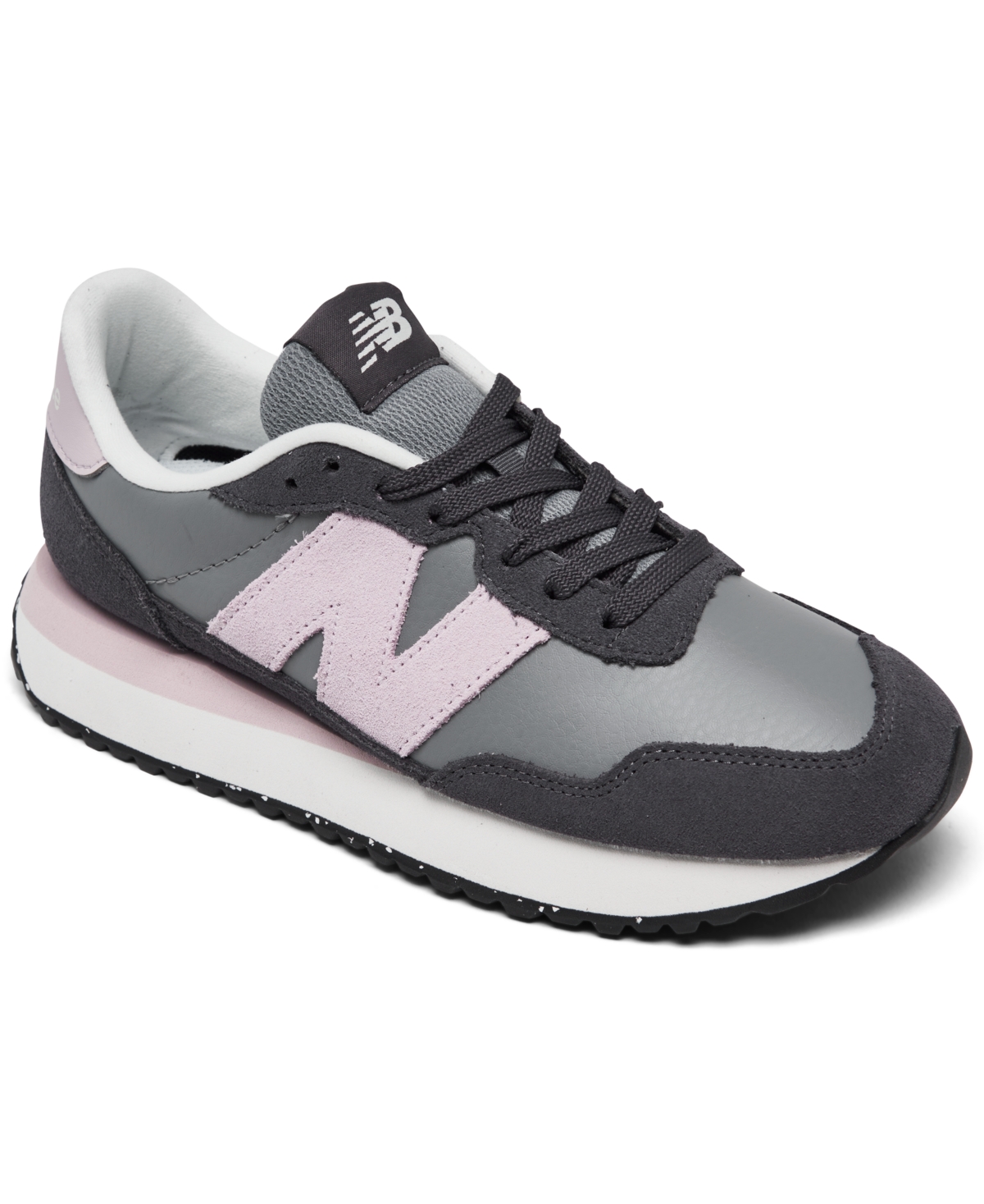 New Balance Women's 237 Casual Sneakers From Finish Line In Shadow Gray