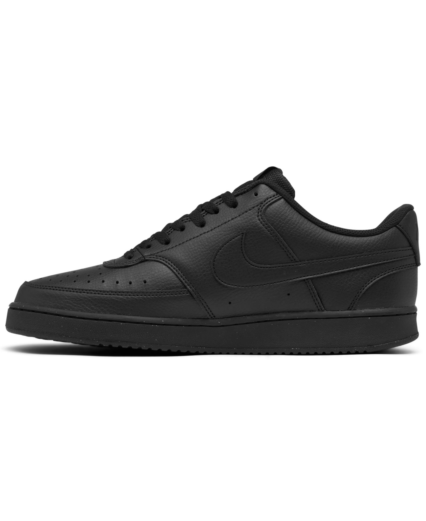 Мужские кроссовки Nike Court Vision Low Next Nature Casual, цвет: Чёрный — фото 3