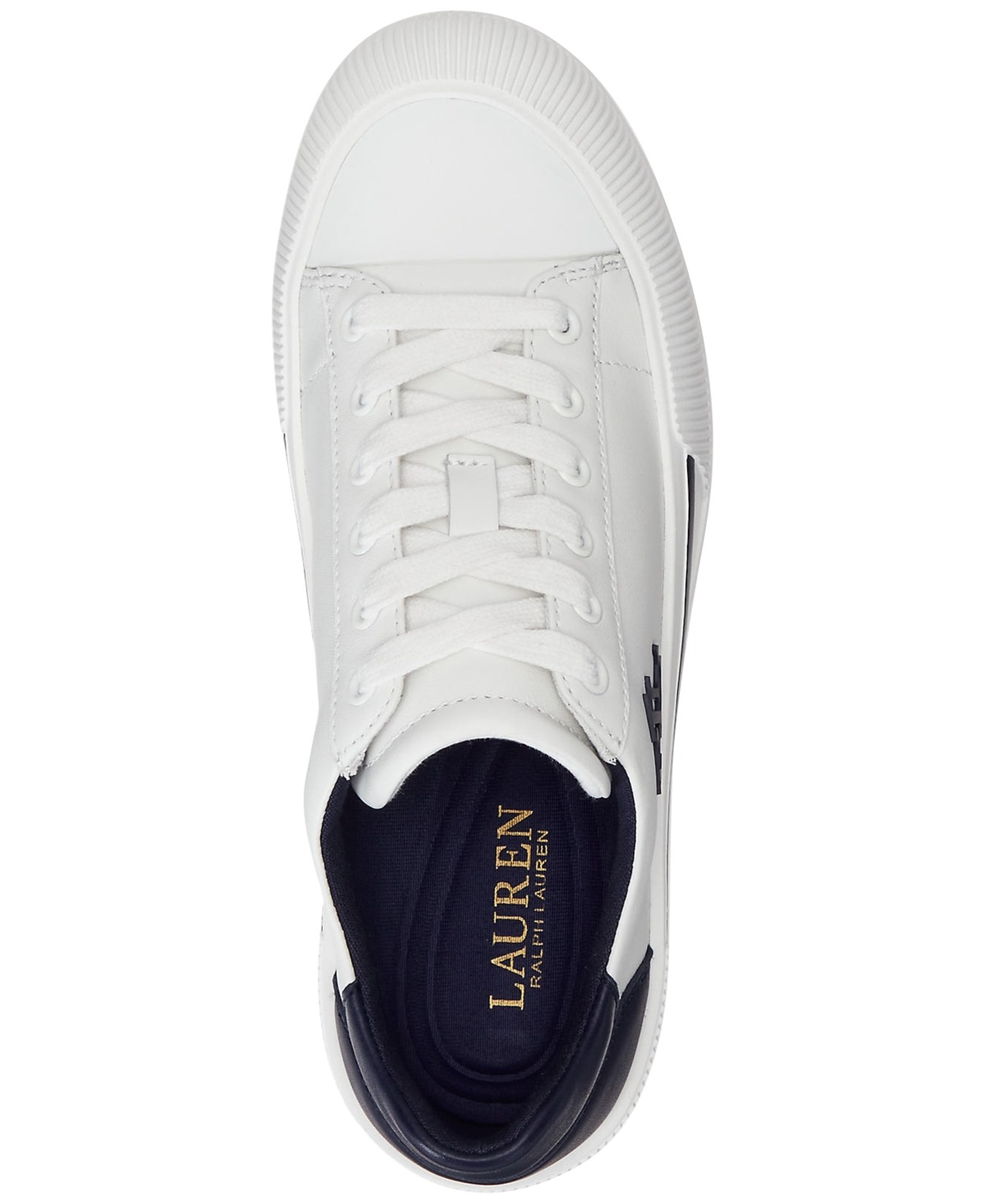 Lauren Ralph Lauren Women's Daisie Lace-Up Low-Top Sneakers - Refined Navy