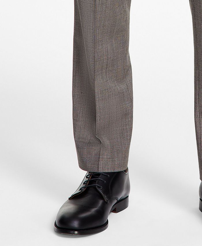 Brooks Brothers Men's Classic-Fit Stretch Wool Blend Suit Pant - Macy's